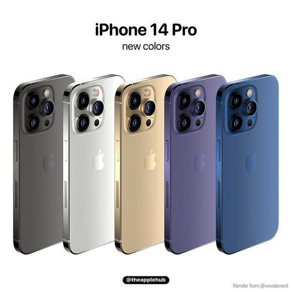iPhone 14 Pro - Couleurs Éblouissantes