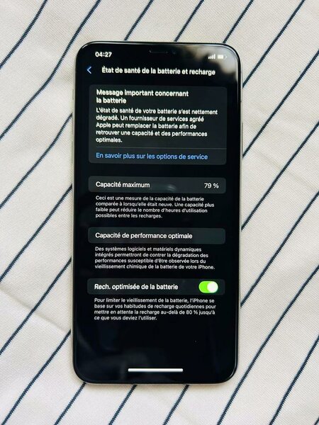iPhone 11 Pro Max Argente