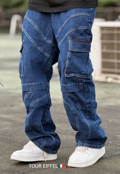 Jeans homme imprimé tendance