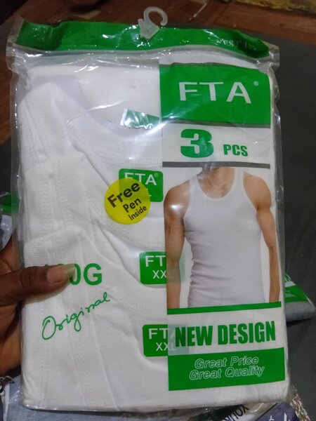 Lot de 3 débardeurs homme FTA
