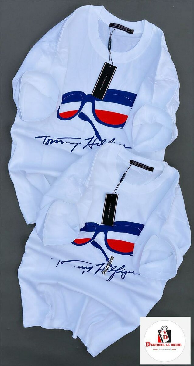 T-shirt en coton imprimé mode