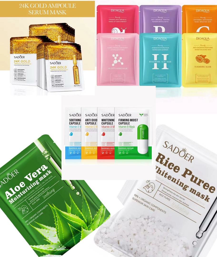 100 Masques hydratants