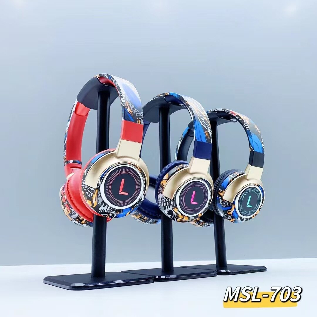Casque Bluetooth MSL-703 Coloré