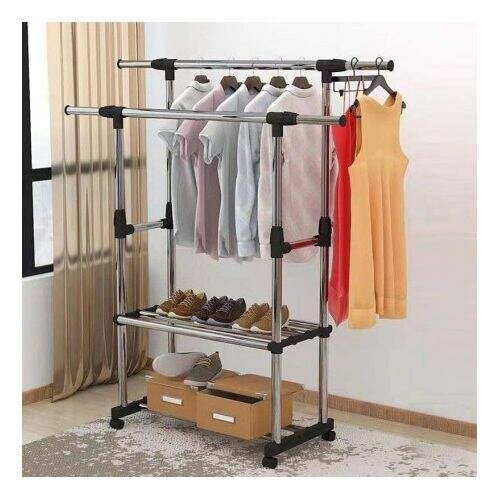 Portant à vêtements réglable