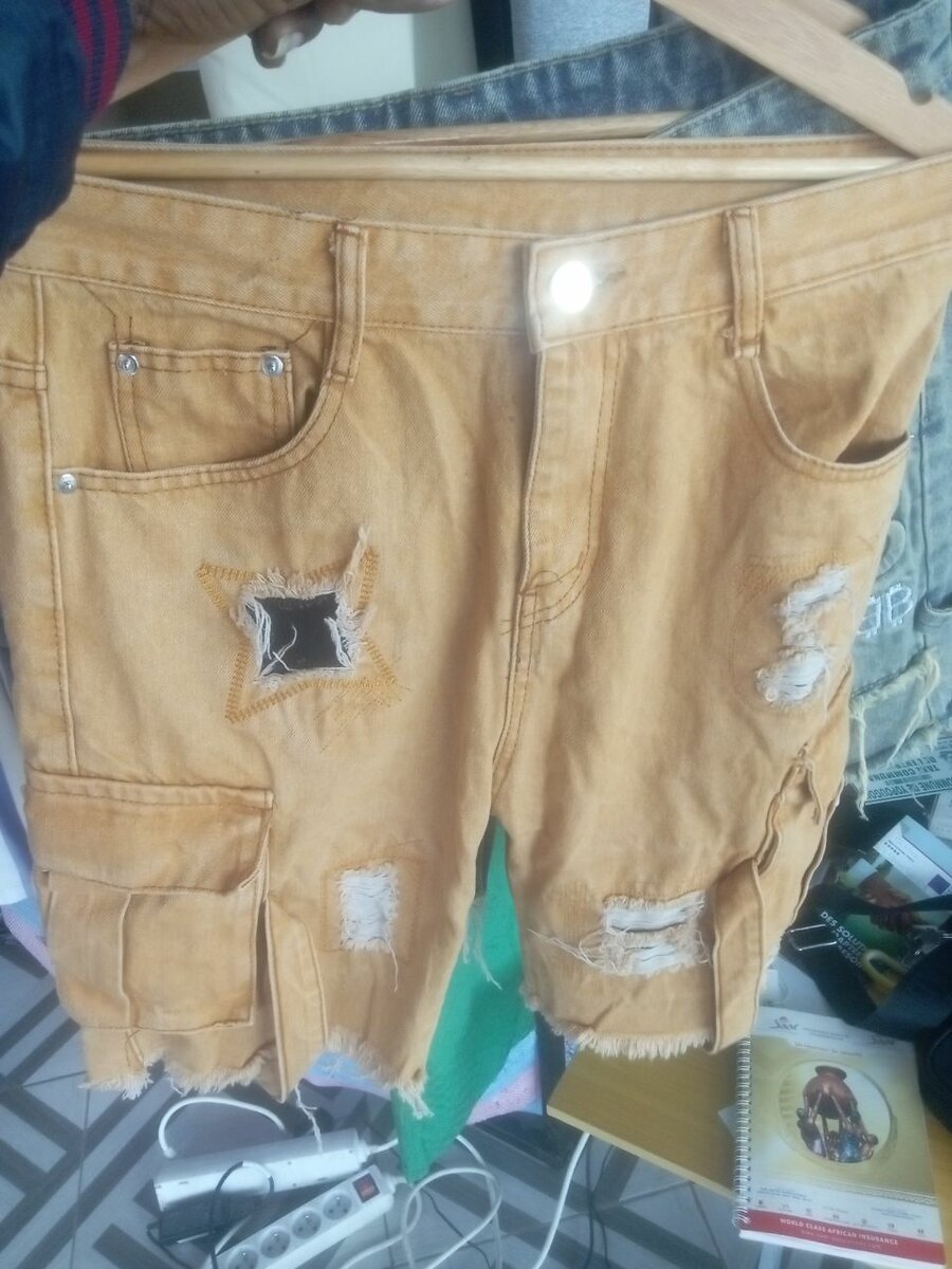 Shorts en denim décontractés