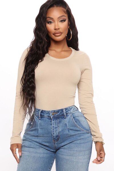 Bodysuit beige