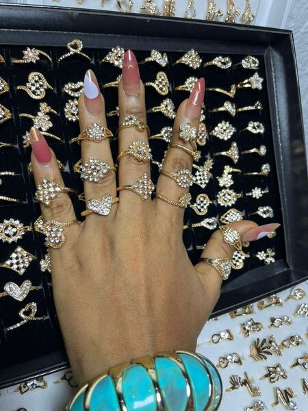 Bagues élégantes personnalisées