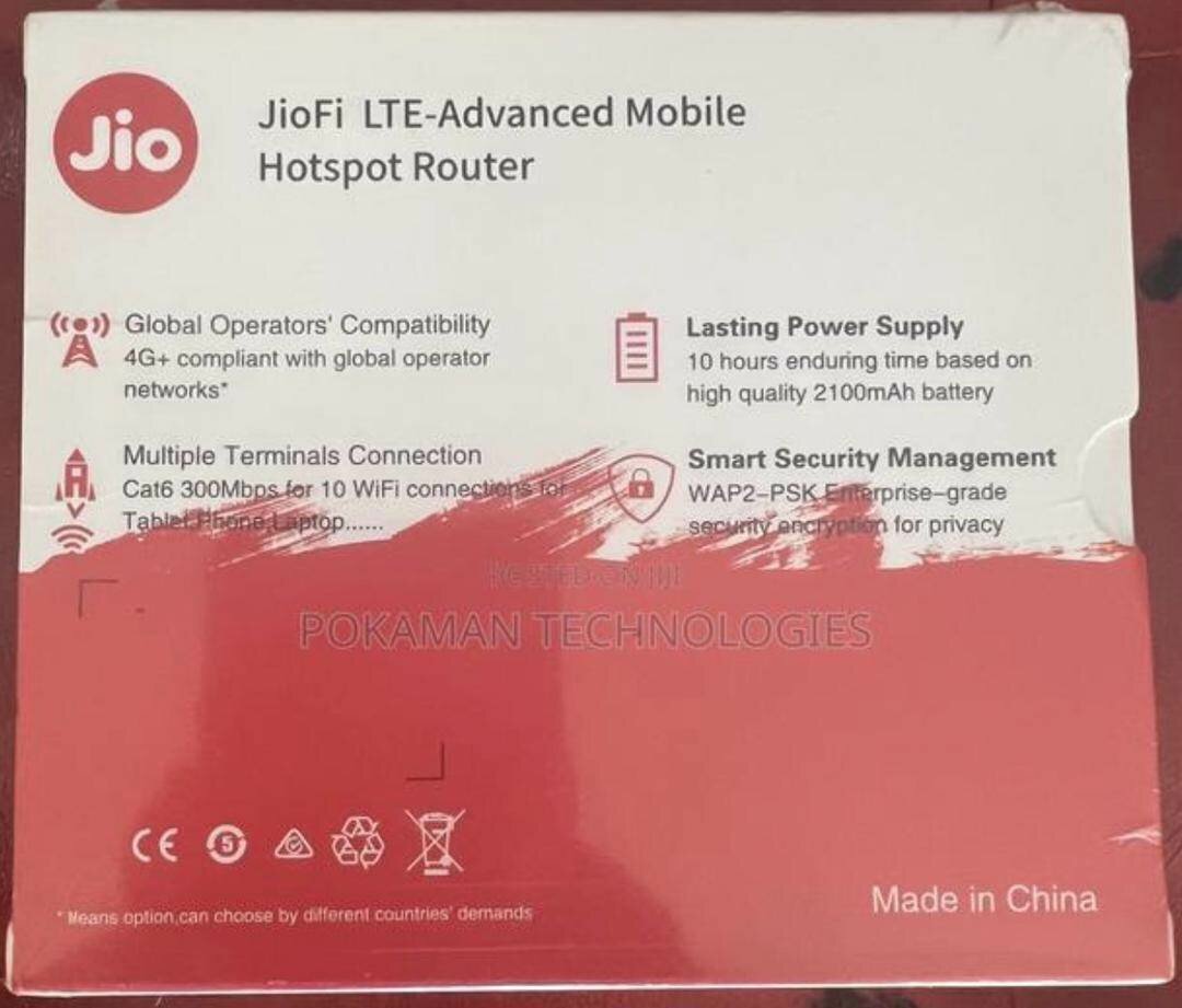 JioFi LTE-Advanced Mobile