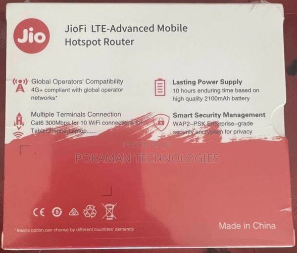 JioFi LTE-Advanced Mobile