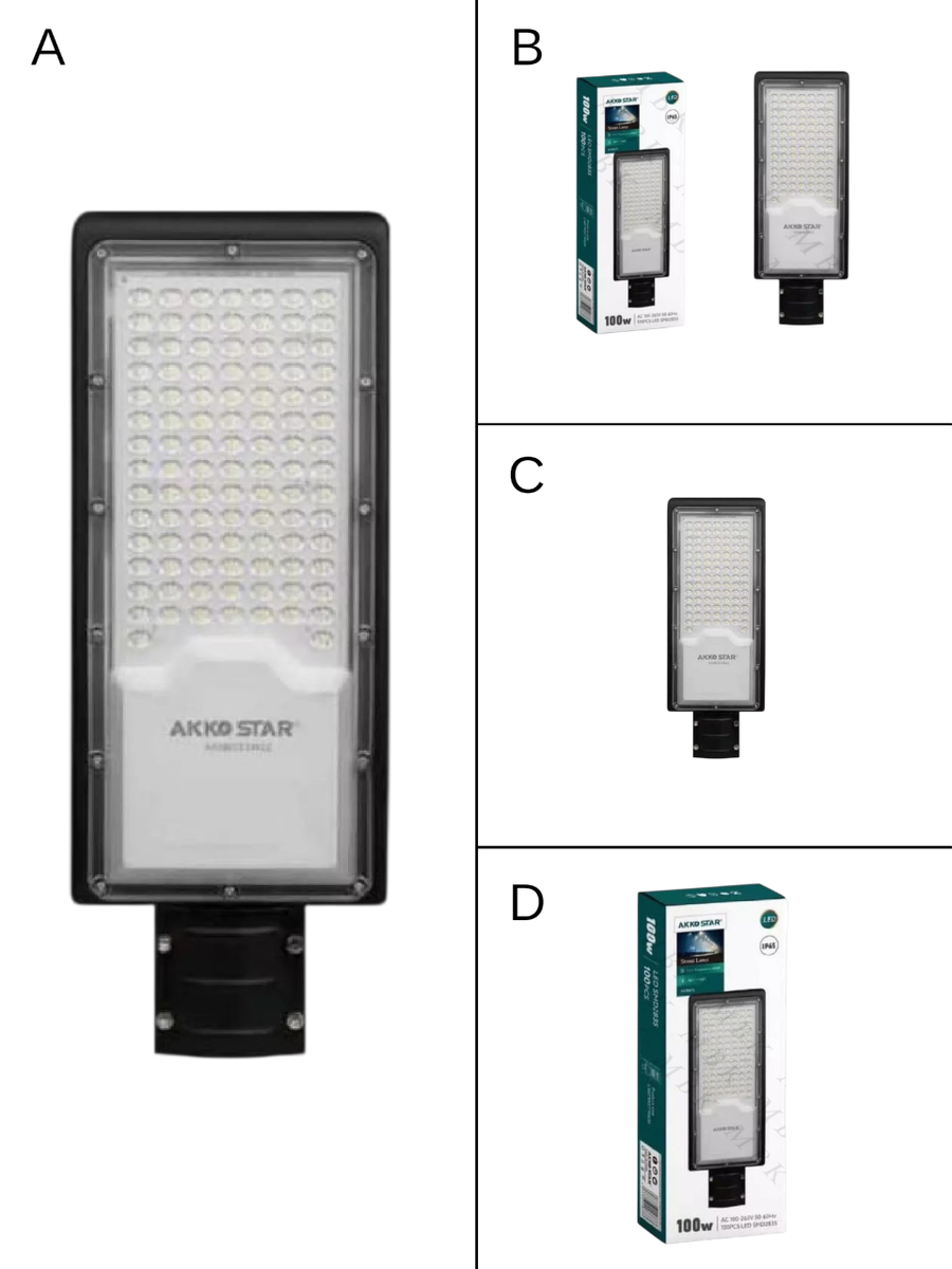 Lampe LED Extérieure 100W