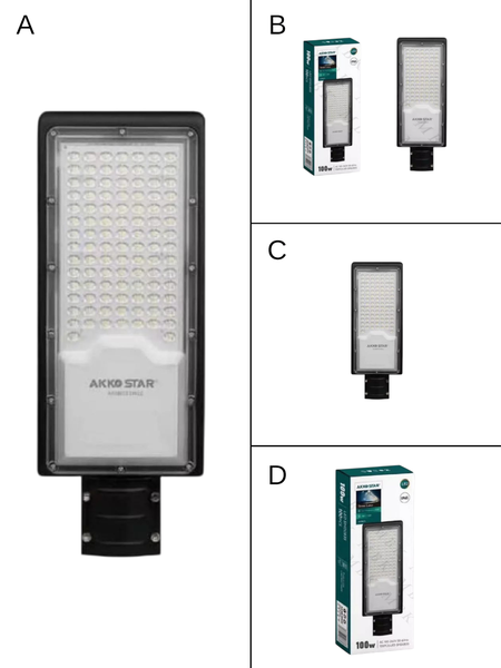 Lampe LED Extérieure 100W