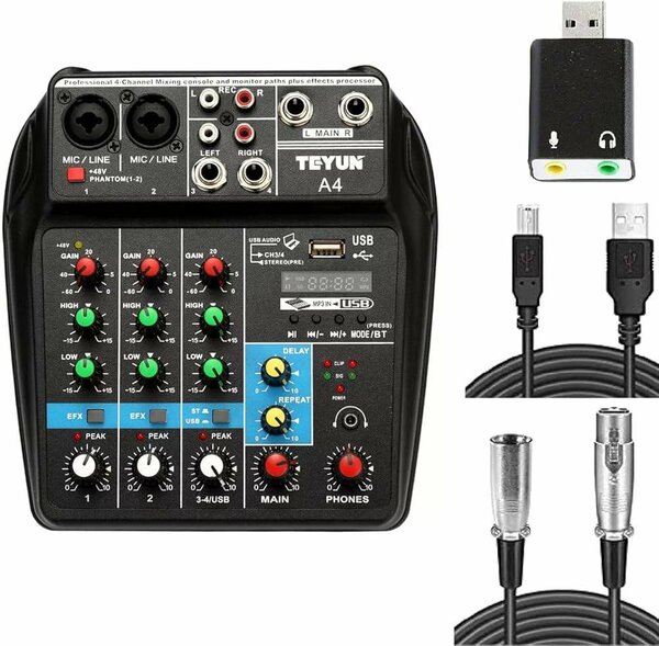 4 channel sound Mixer
