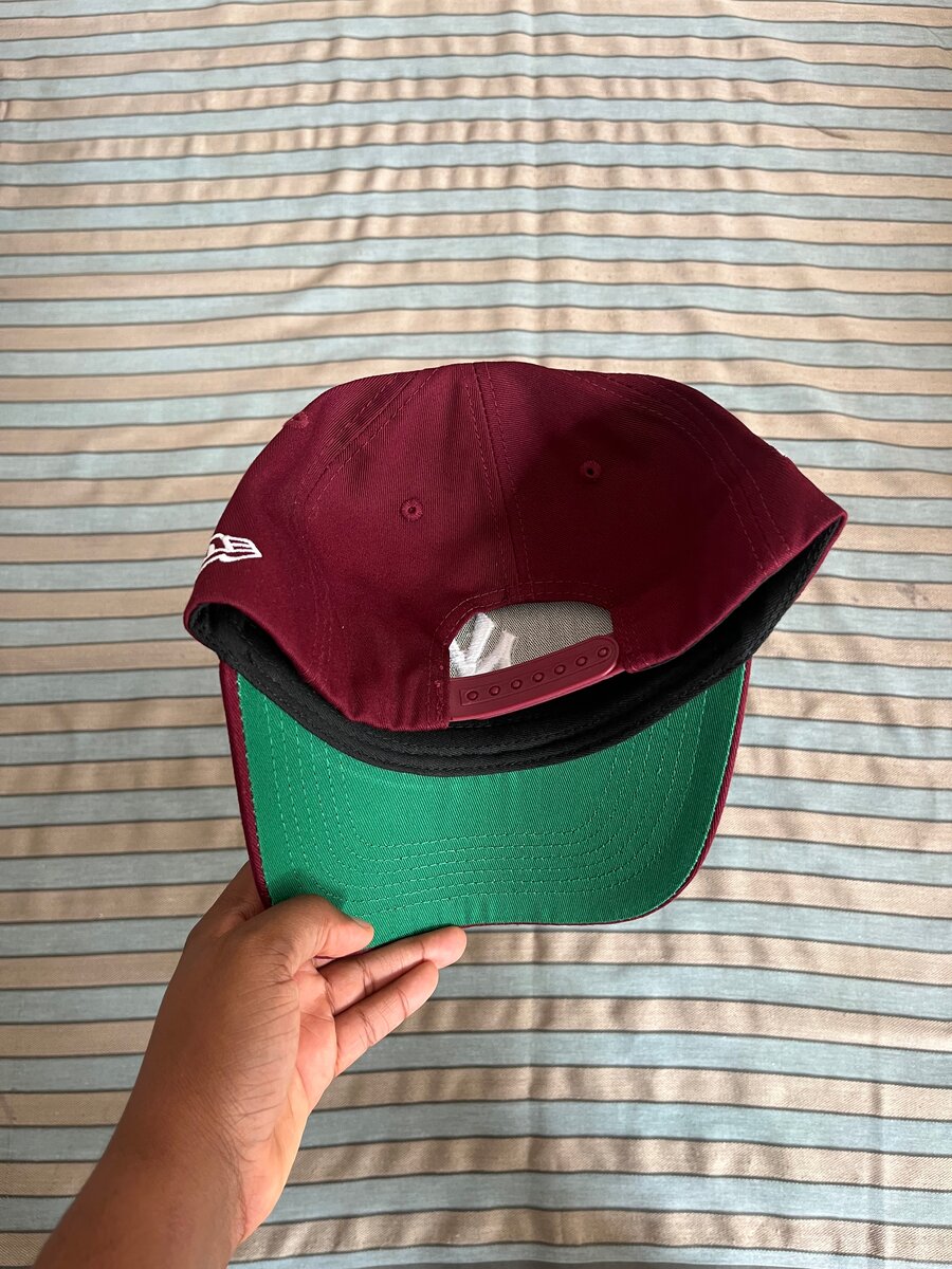 Casquette New Era Bordeaux