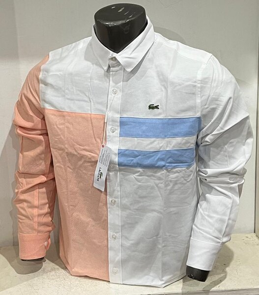 Chemise homme bicolore tendance