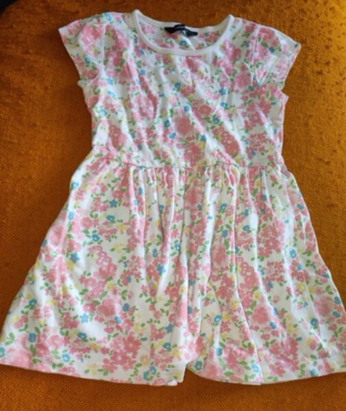 Robe Fille Fleurie Été