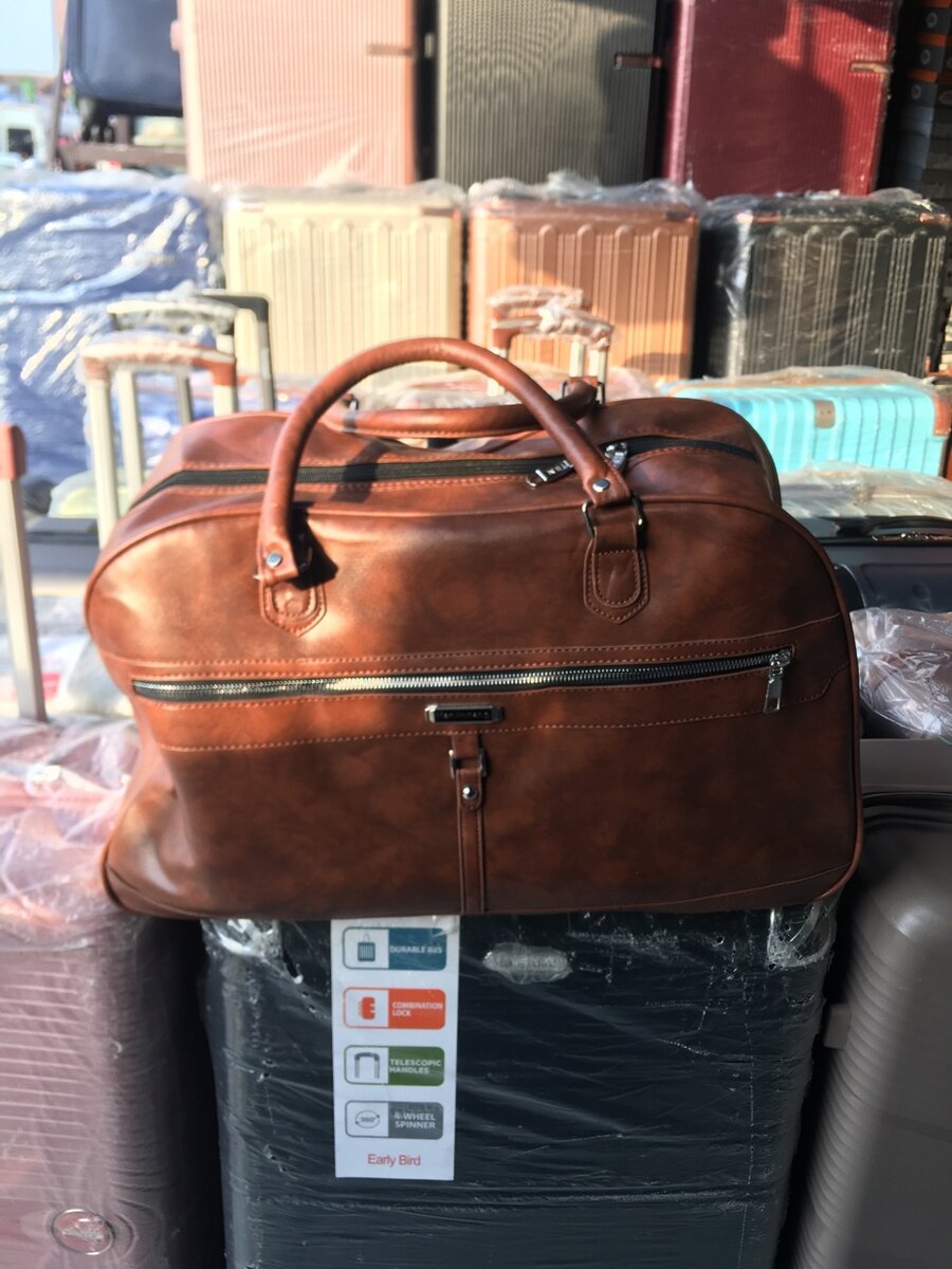 Quality  leather Duffle bag