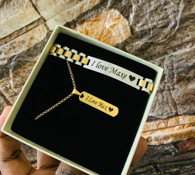 Gourmette personnalisée