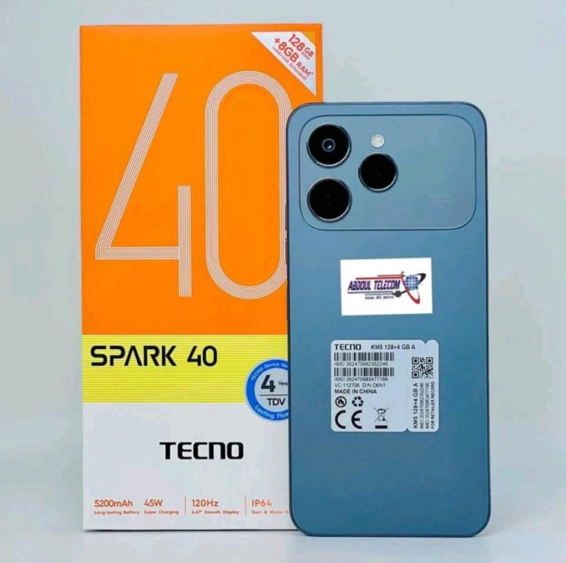 Smartphone TECNO Spark 40 128GB