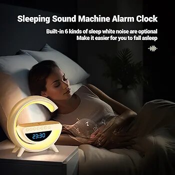 LED wireless charging speaker