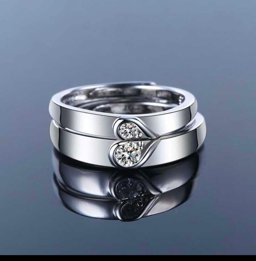 Ensemble bague pour couple