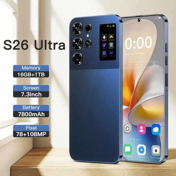 Smartphone S26 Ultra 7.3"