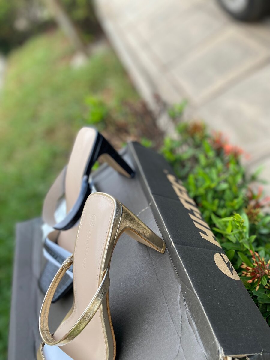 Sleek high heels ladies sandals