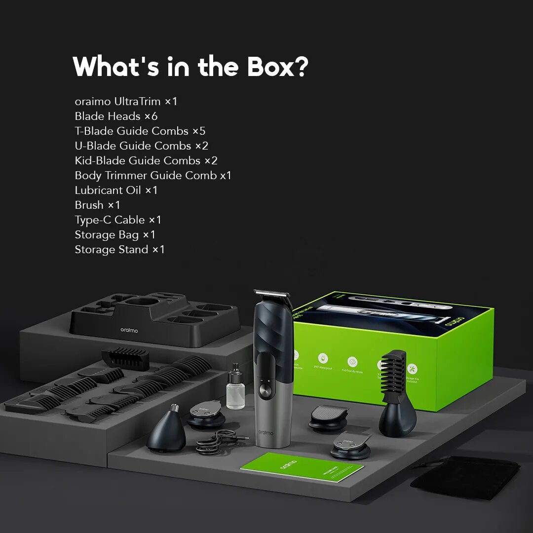 Tondeuse électrique oraimo UltraTrim