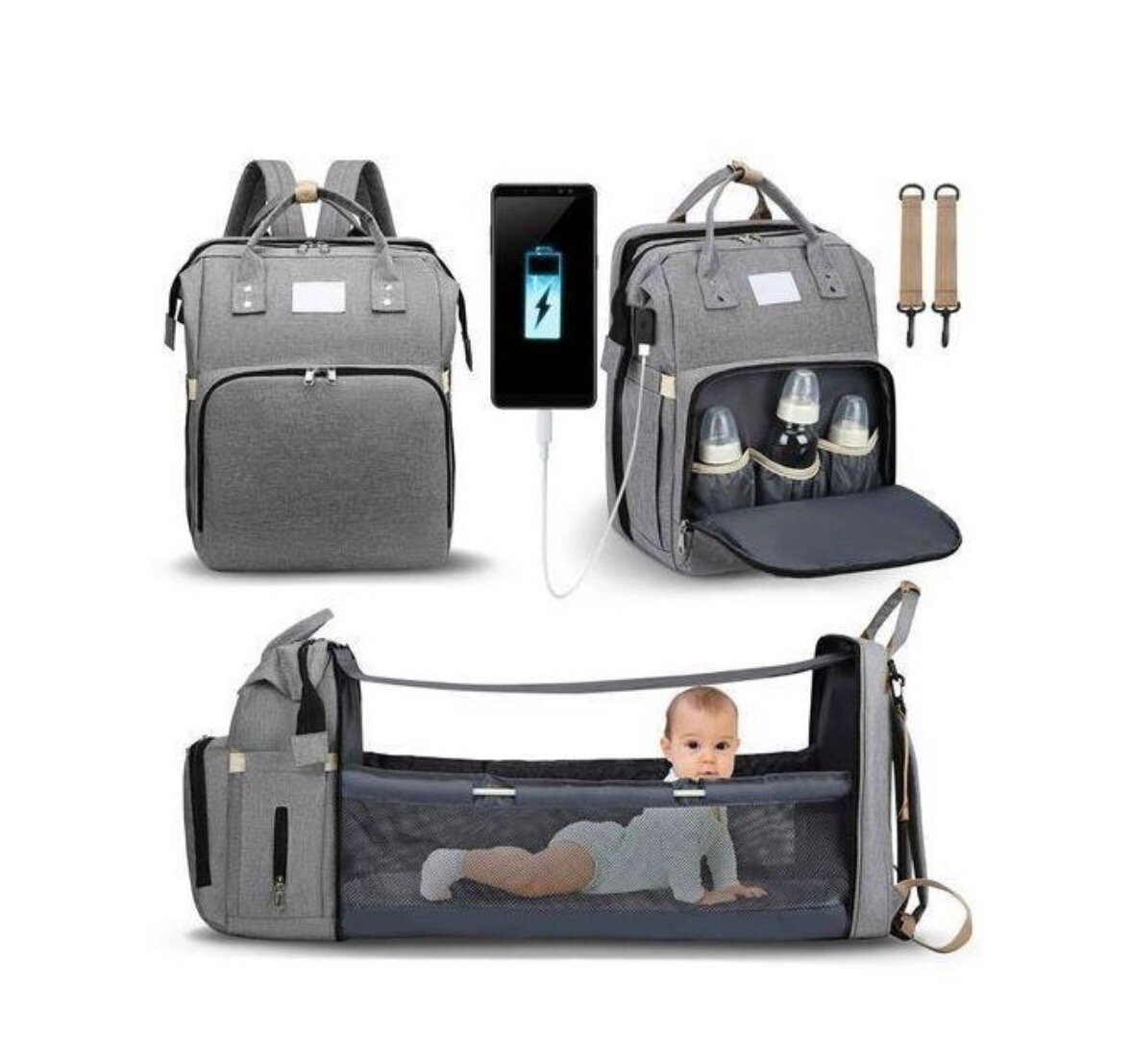 Sac à langer multifonction pour bébé