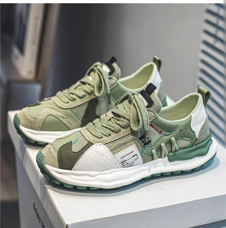 Baskets Vertes Confortables