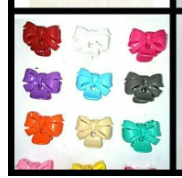 Pack of 20 pcs hair catcher for multicolour