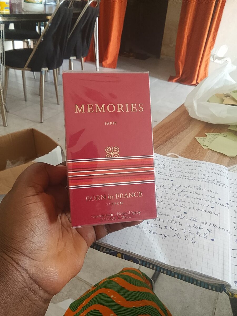 Parfum Memories Paris