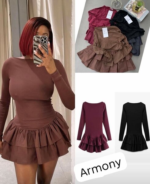 Robe Femme Évasée Élégante