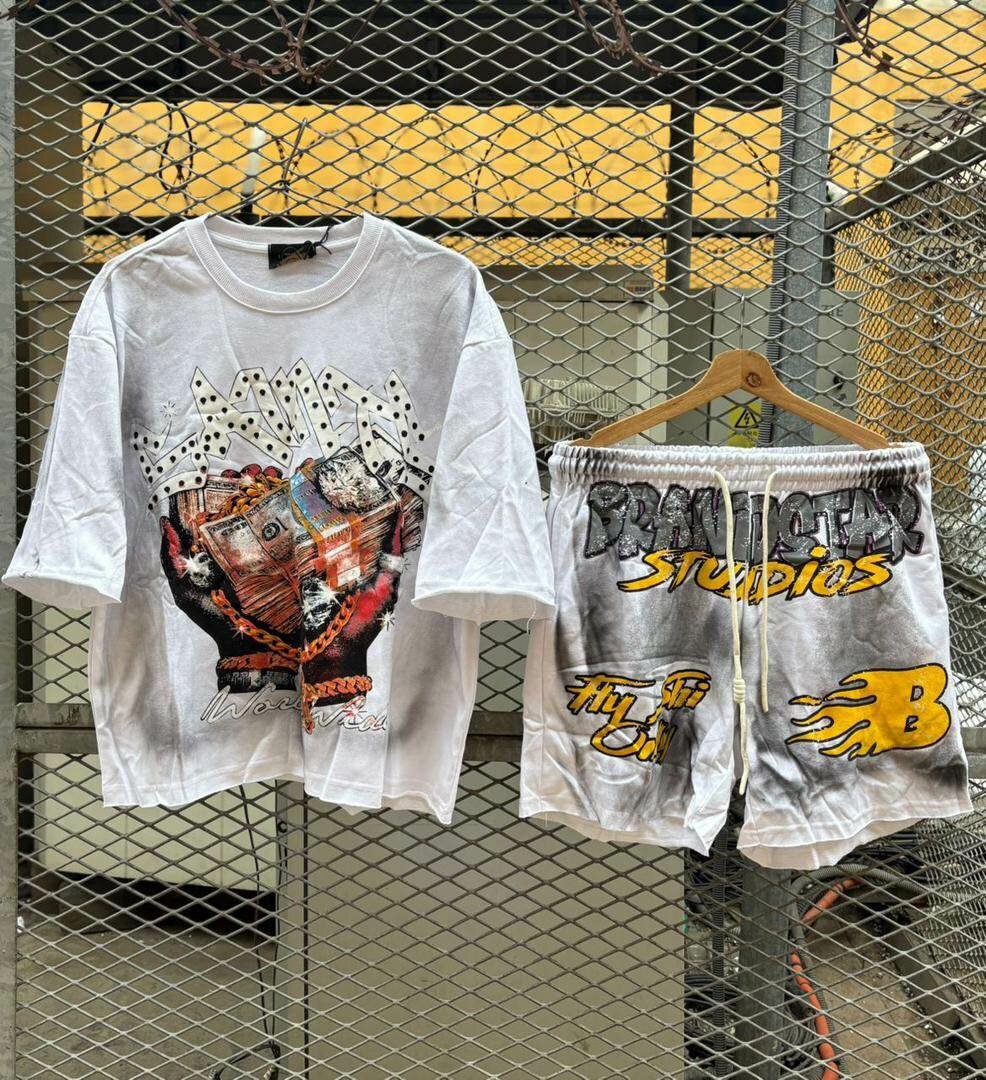 Ensemble T-shirt et short imprimé