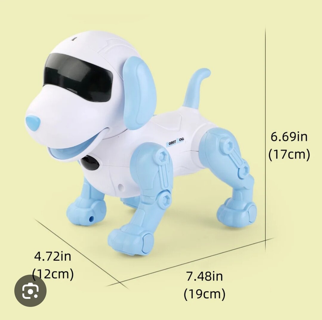 Robot chien interactif enfant