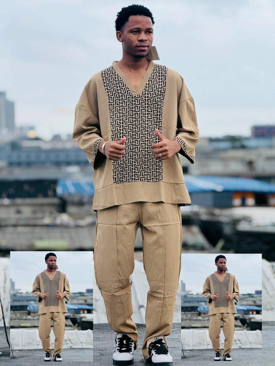 Ensemble décontracté bohème