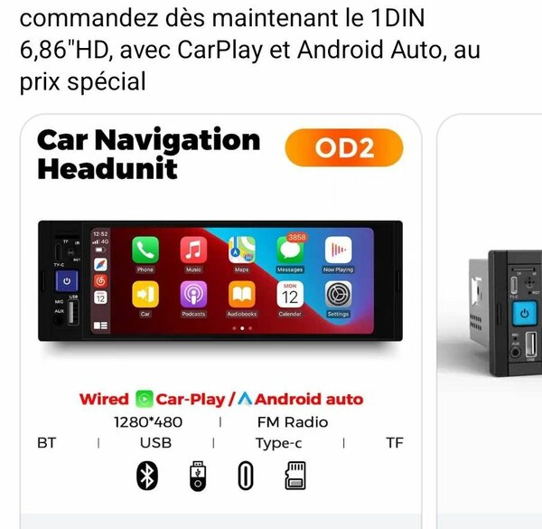Poste auto Android Netflix You