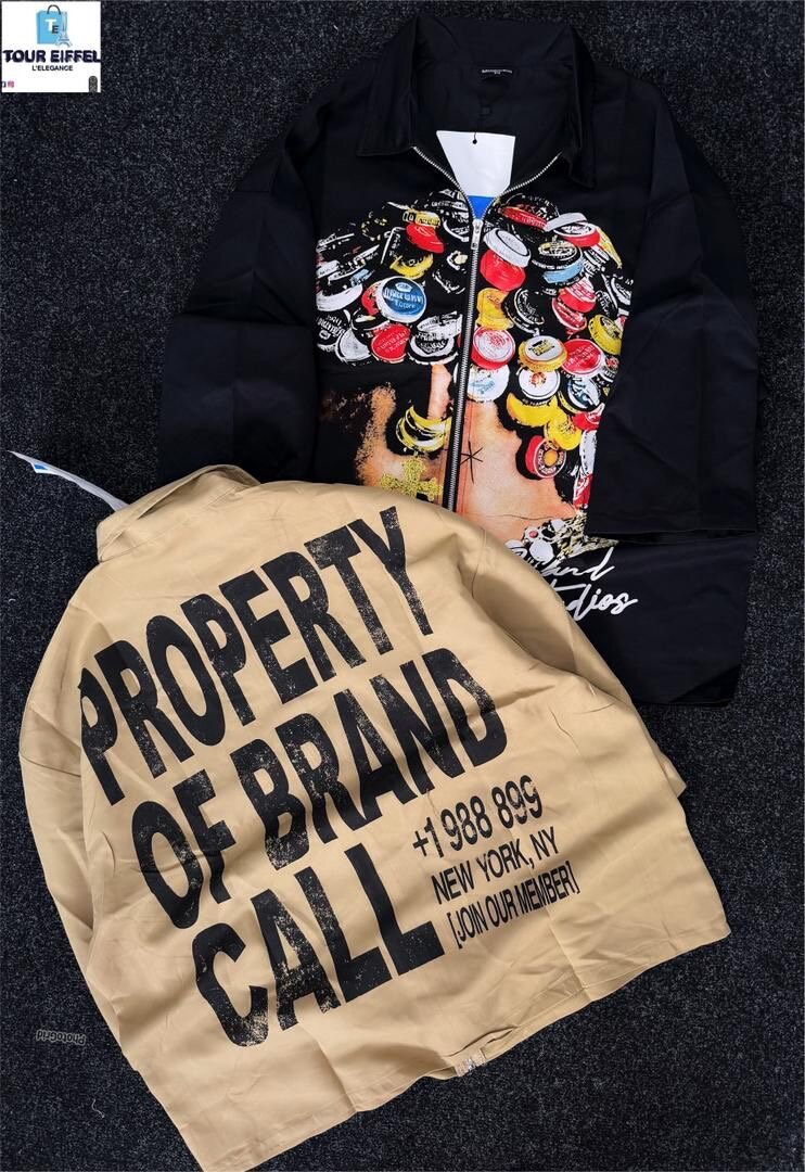 Vestes urbaines graphiques tendance