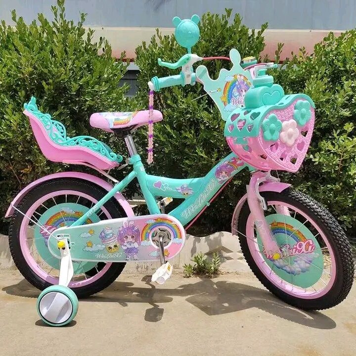 Vélo Enfant Licorne Arc-en-Ciel