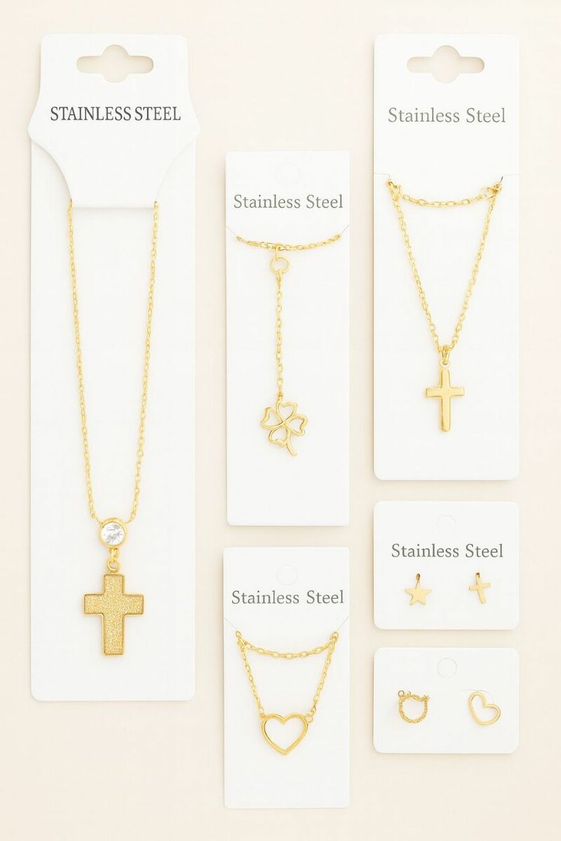 Bijoux en acier inoxydable