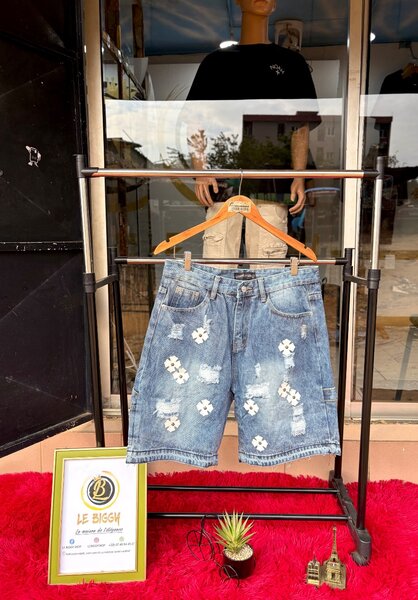 Shorts en jean bermuda