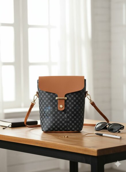 Sac Bandoulière Chic en Cuir