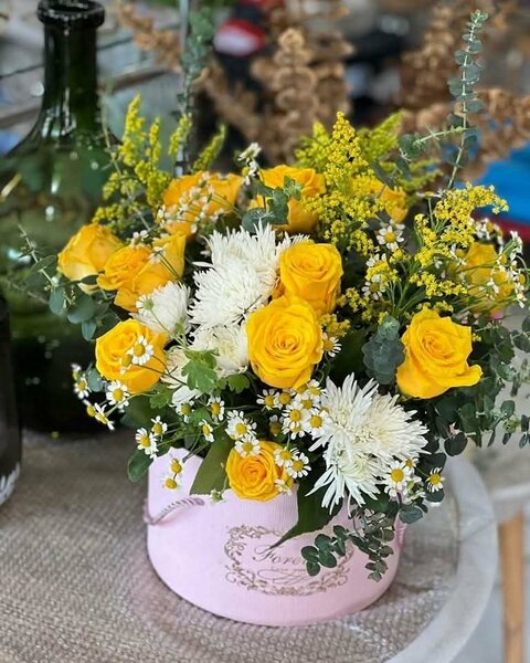 Bouquet de fleurs fraîches