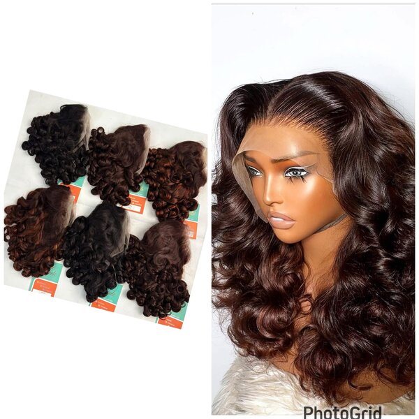 Perruque bouclée élégante SDD