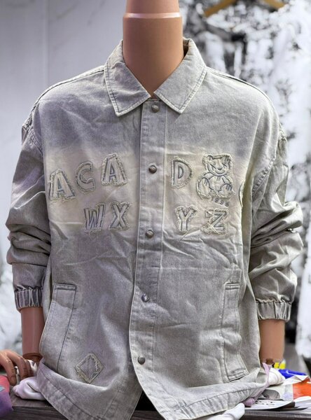 Veste en jean décontractée