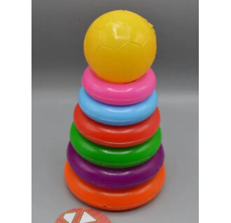 Football Stacking Rings Blocks