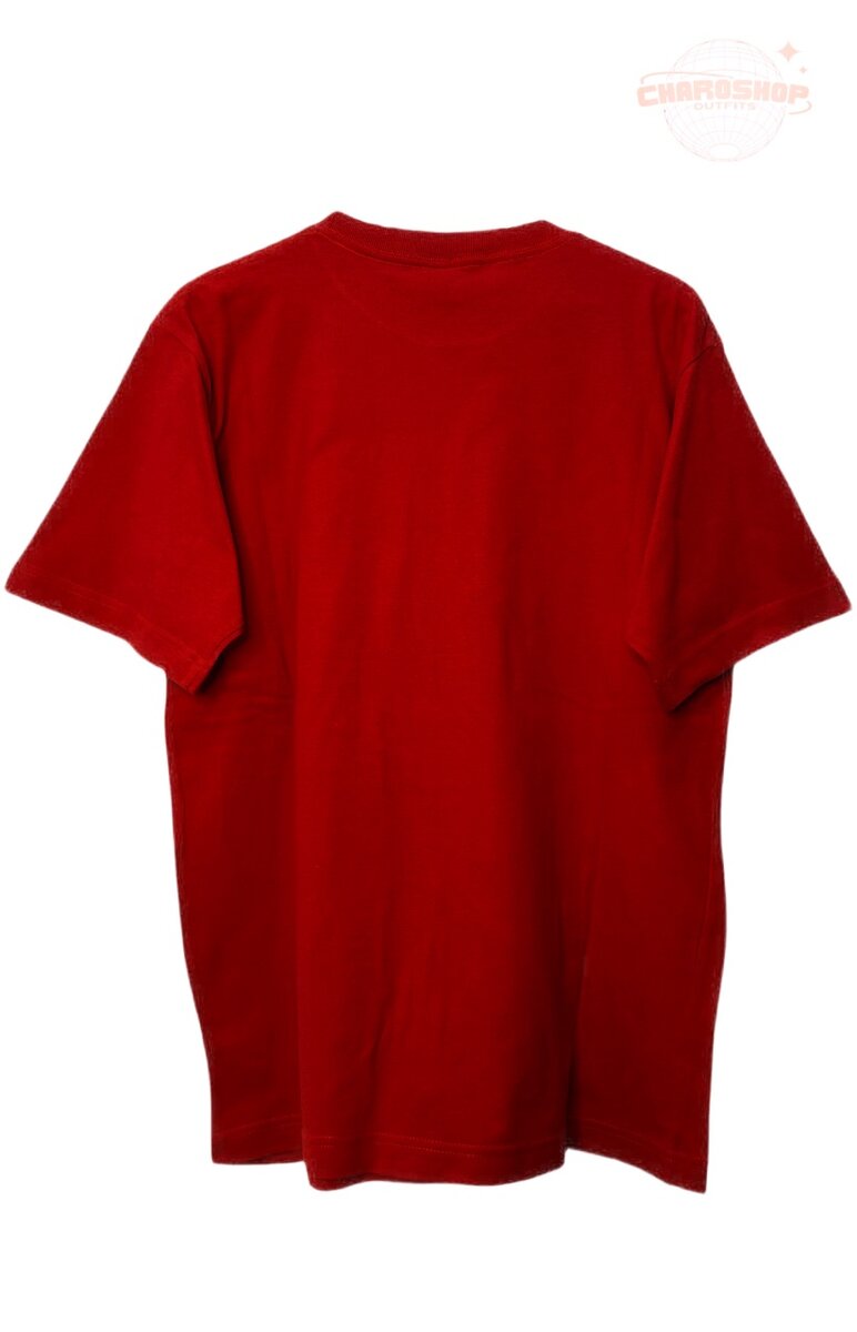 T-shirt rouge imprimé
