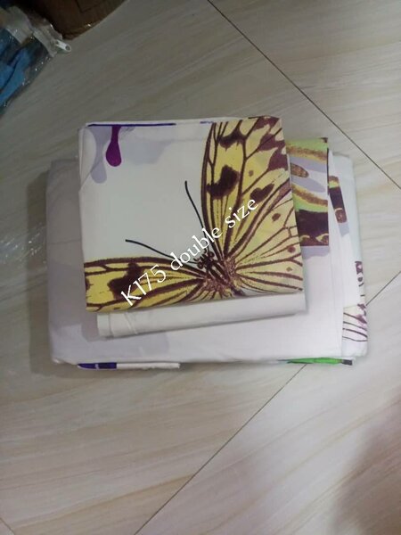 A set of beautiful and soft bed linen