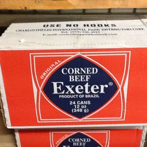 Exerter  corned beef