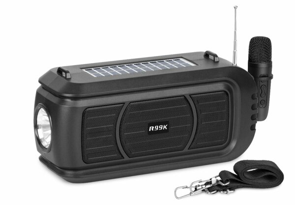 Enceinte Bluetooth portable solaire