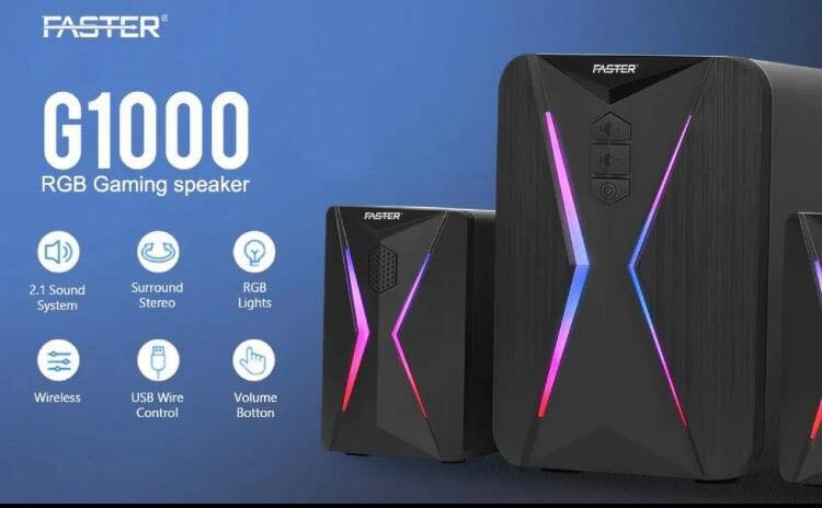 Faster G1000 speakers/ Bluetooth speaker